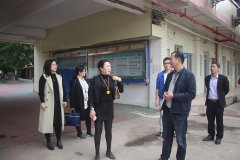 開(kāi)學(xué)迎檢查，護(hù)航促成長(zhǎng)一市教育局到我校檢查開(kāi)學(xué)工作